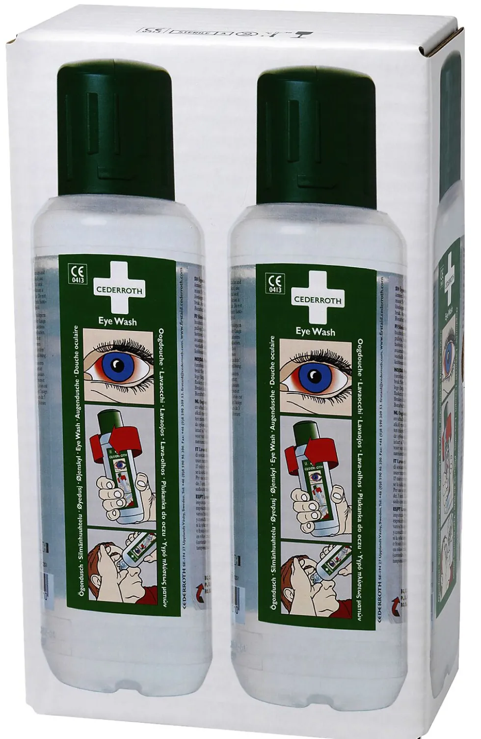 Øyeskylleflaske 2X500 ml 7252